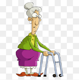 Vector Old Lady, Vector Character, Carto 260x261 Vector Old Lady, Vector Character, Carto