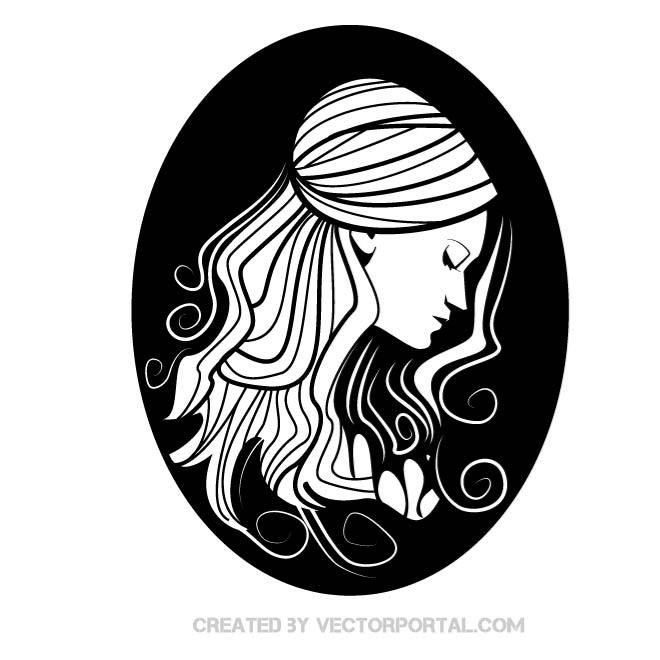 Young Lady Vector Illustration Girls And Women Free Vectors 660x660 Young Lady Vector Illustration Girls And Women Free Vectors