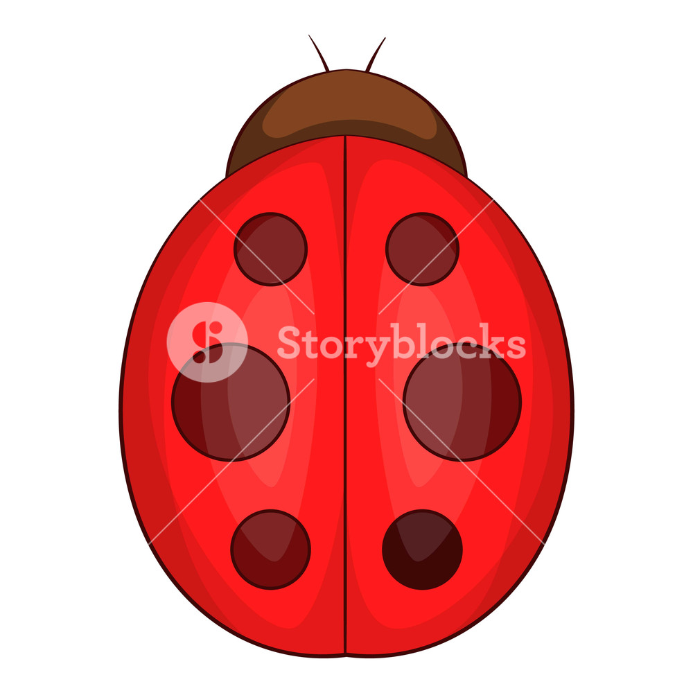 1000x1000 Ladybug Icon Cartoon Illustration Of Ladybug Vector Icon For Web