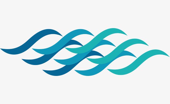 650x400 Fresh And Gradual Cartoon Lake Water Logo, Cartoon Vector, Water