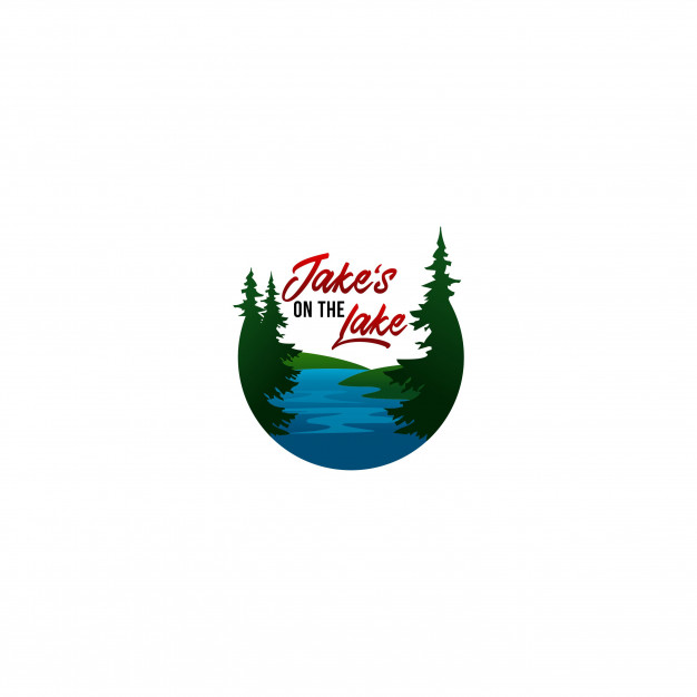 626x626 Jake's On The Lake Logo Vector Premium Download