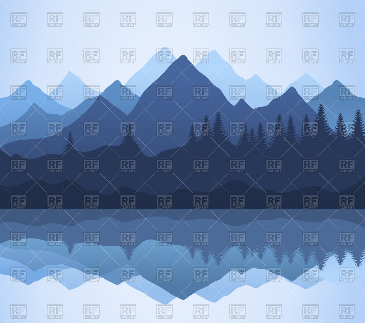 1200x1062 Mountain Lake Vector Image Of Backgrounds, Textures, Abstract