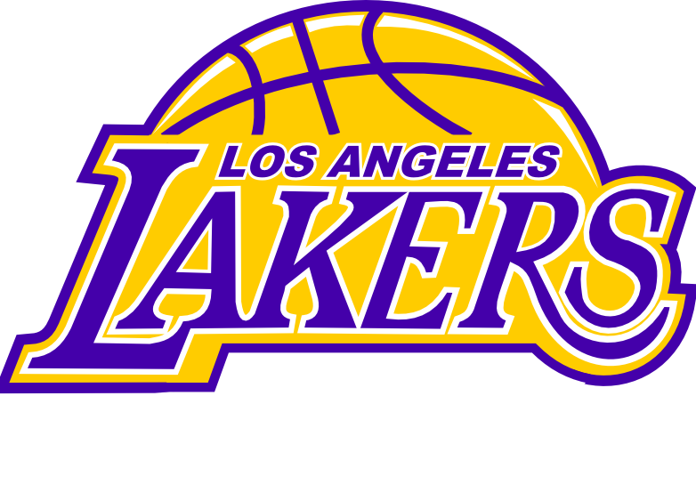 Silhouette Lakers Logo Vector Basketball Players Silhouettes Free 