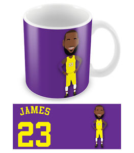Lebron James La Lakers Basketball Vector Hero Printed Ceramic Mug 263x300 Lebron James La Lakers Basketball Vector Hero Printed Ceramic Mug