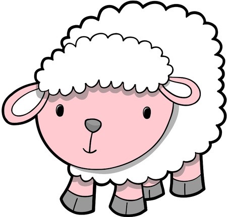 450x431 Sheep Lamb Vector Illustration Royalty Free Vector Graphics