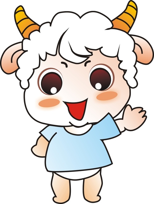 500x661 Cartoon Lamb Vector Free Download