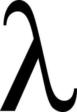 251x368 Lambda Free Vector Download