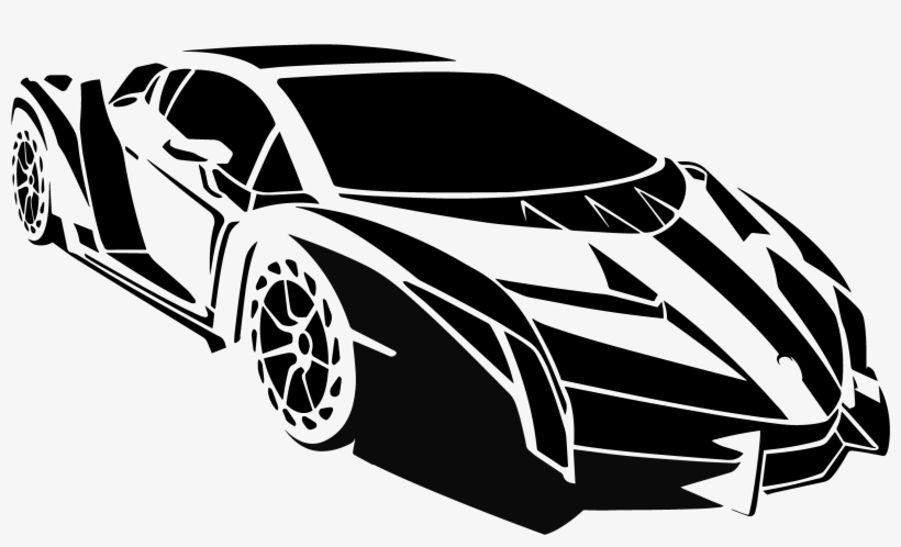 Lamborghini Car SVG