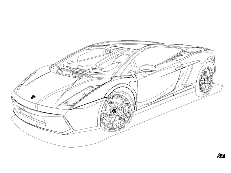 Lamborghini Vector at Vectorified.com | Collection of Lamborghini ...