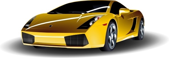 592x206 Lamborghini Vector Free Vector Download