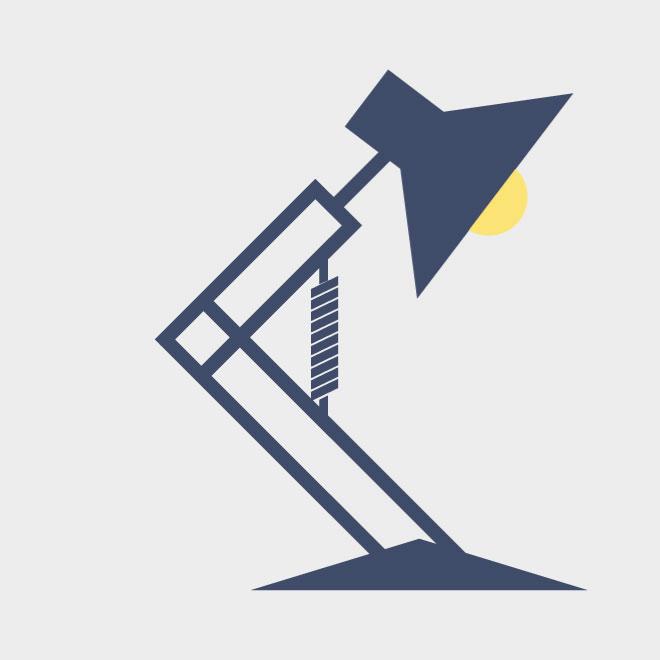 660x660 Desk Lamp Vector Graphics