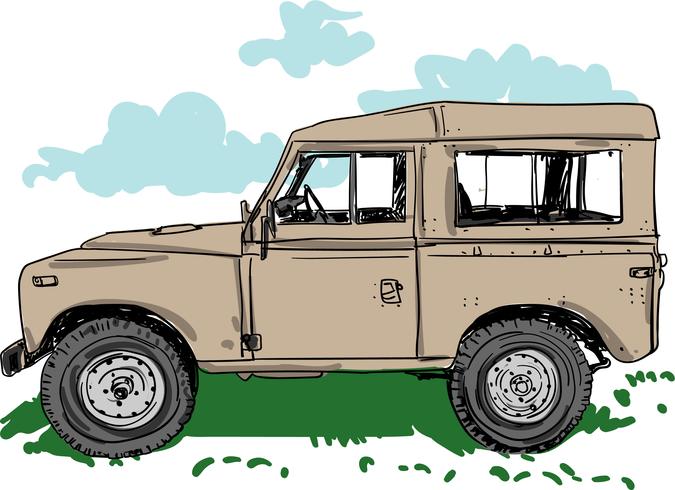 Off Road Vehicle Vector Illustration 675x490 Off Road Vehicle Vector Illustration