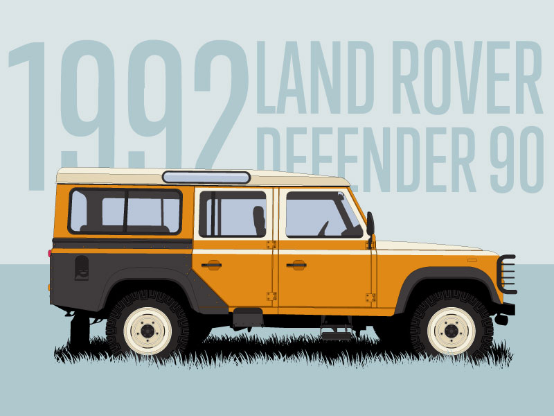 Land Rover Defender Vector at Vectorified.com | Collection of Land ...