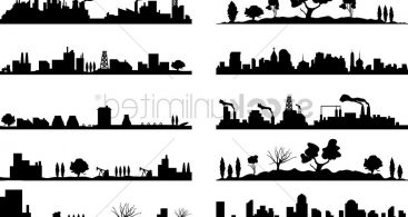 Landscape Silhouette Vector Archives Vector Images Design 367x195 Landscape Silhouette Vector Archives Vector Images Design