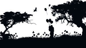 Free Vector Landscape Silhouette 300x168 Free Vector Landscape Silhouette