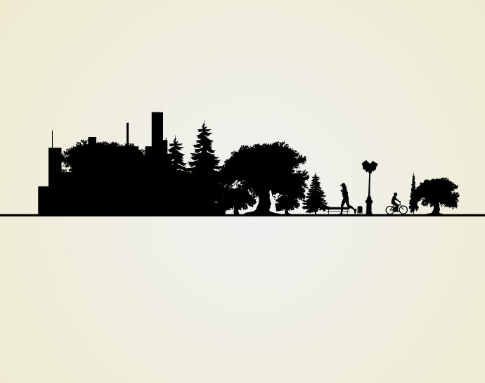 Cityscape Landscape Silhouette 690x545 Cityscape Landscape Silhouette