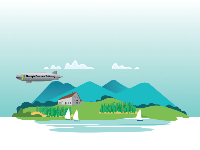 Draw Vector Illustration Flat Landscape Silhouette Design 680x510 Draw Vector Illustration Flat Landscape Silhouette Design