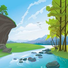 Landscape Vector Art