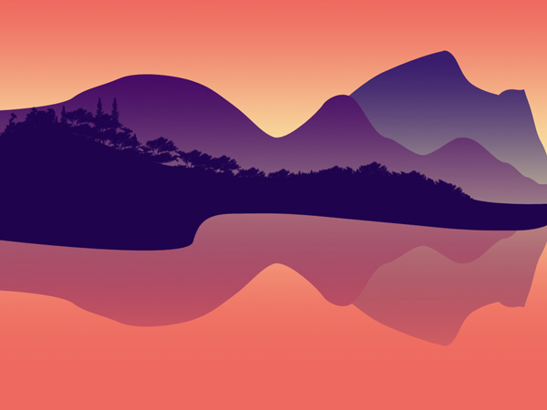 600x450 Inspiration Amazing Vector Landscapes