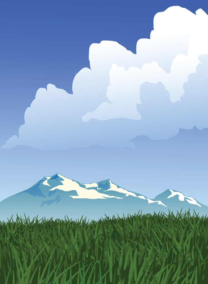 850x1162 Mountain Scenery