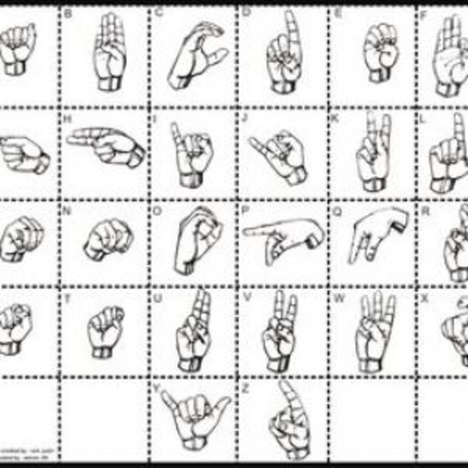 936x936 Sign Language Vector Expression Freevectors