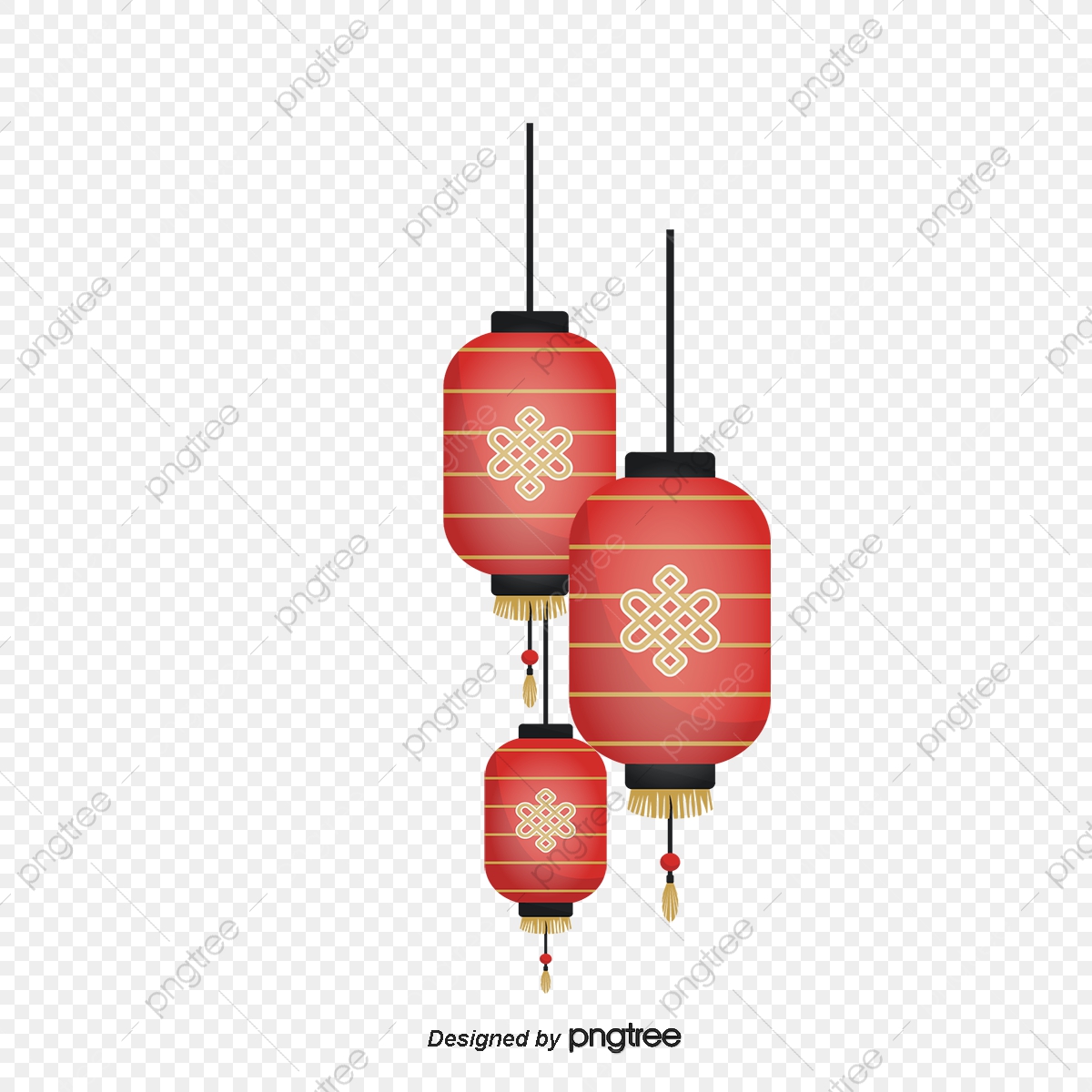 1200x1200 Hand Painted Chinese Lantern, Vector Png, Lantern, Red Lantern Png