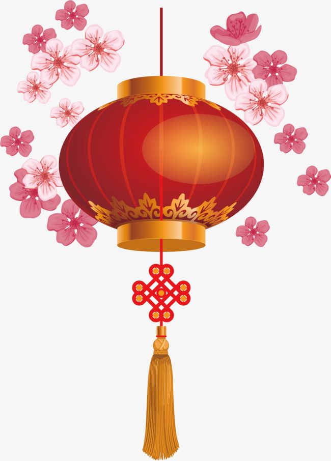 650x906 Vector New Year New Year Red Lanterns, Chinese New Year, Red