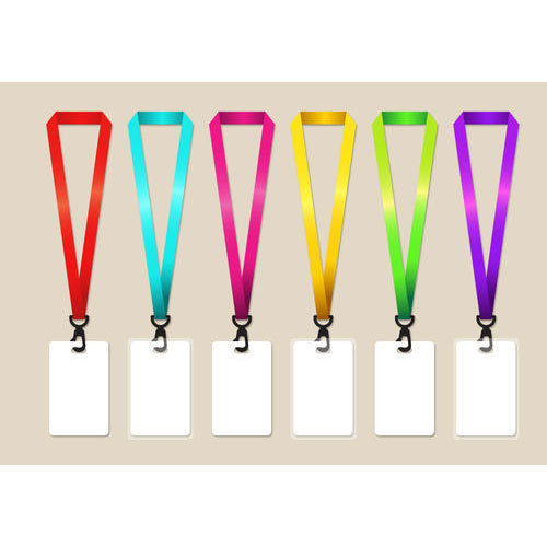 500x500 Plain Rainbow Lanyard Vector Set, Rs Piece, Integrated