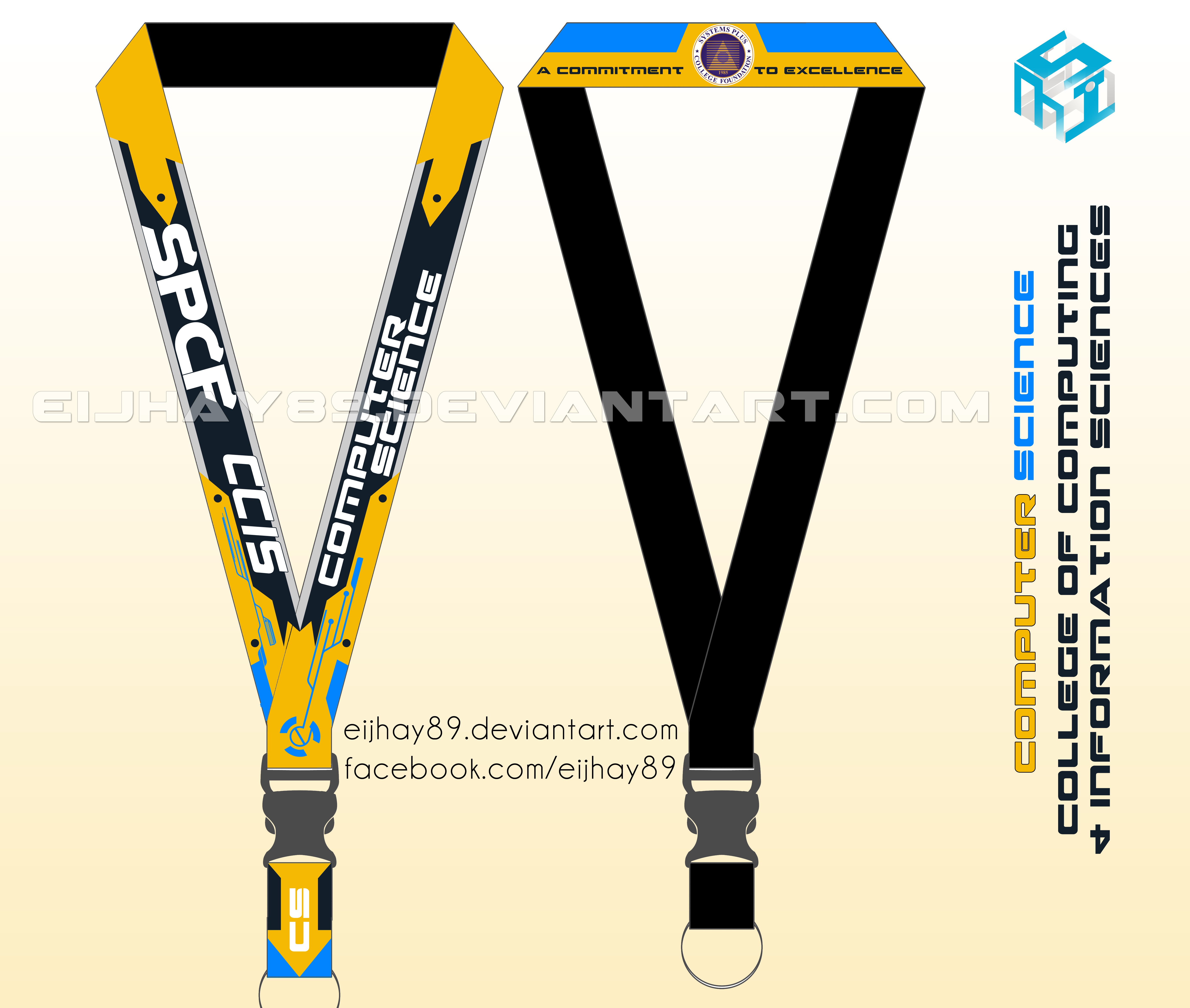 5550x4702 Lanyard Design Template