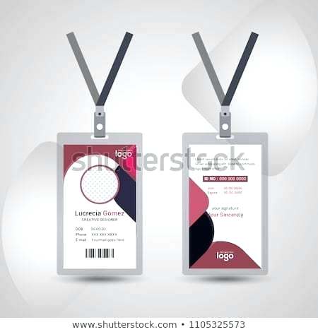 450x470 Lanyard Design Template