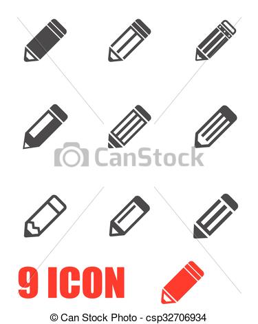 Vector, Conjunto, Gris, Icono Objeto, Set Gris 375x470 Vector, Conjunto, Gris, Icono Objeto, Set Gris