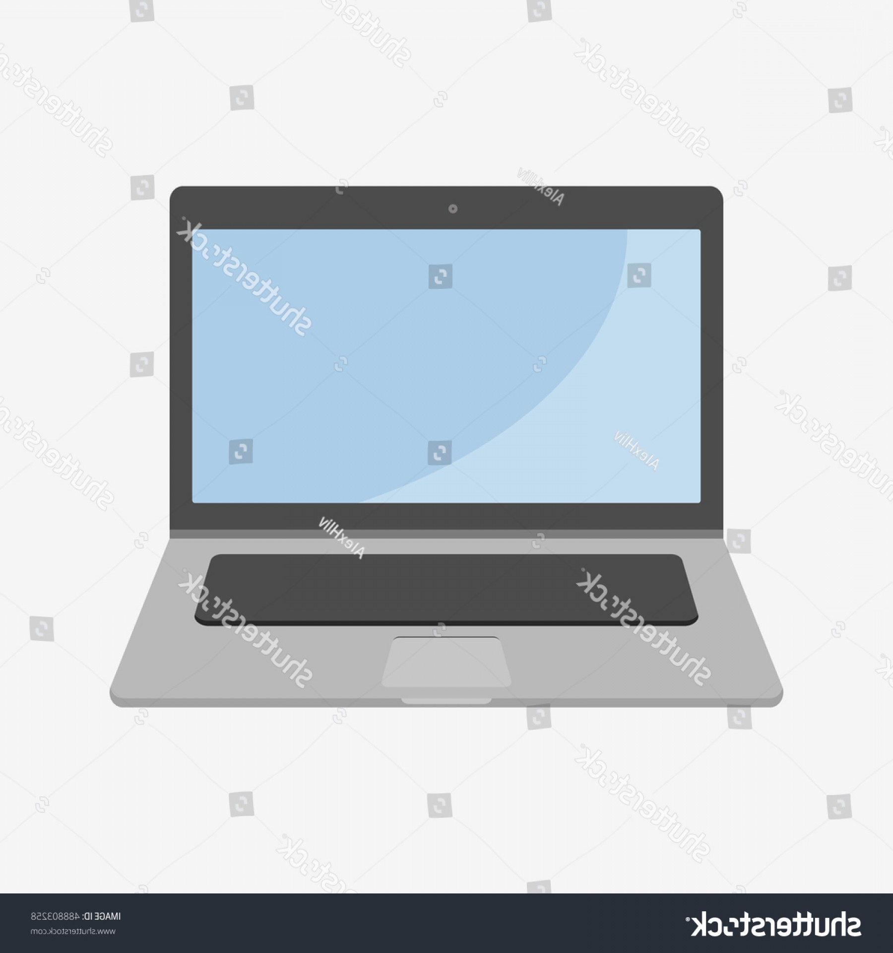 1800x1920 Laptop Vector Illustration Icon Flat Design Catchsplace