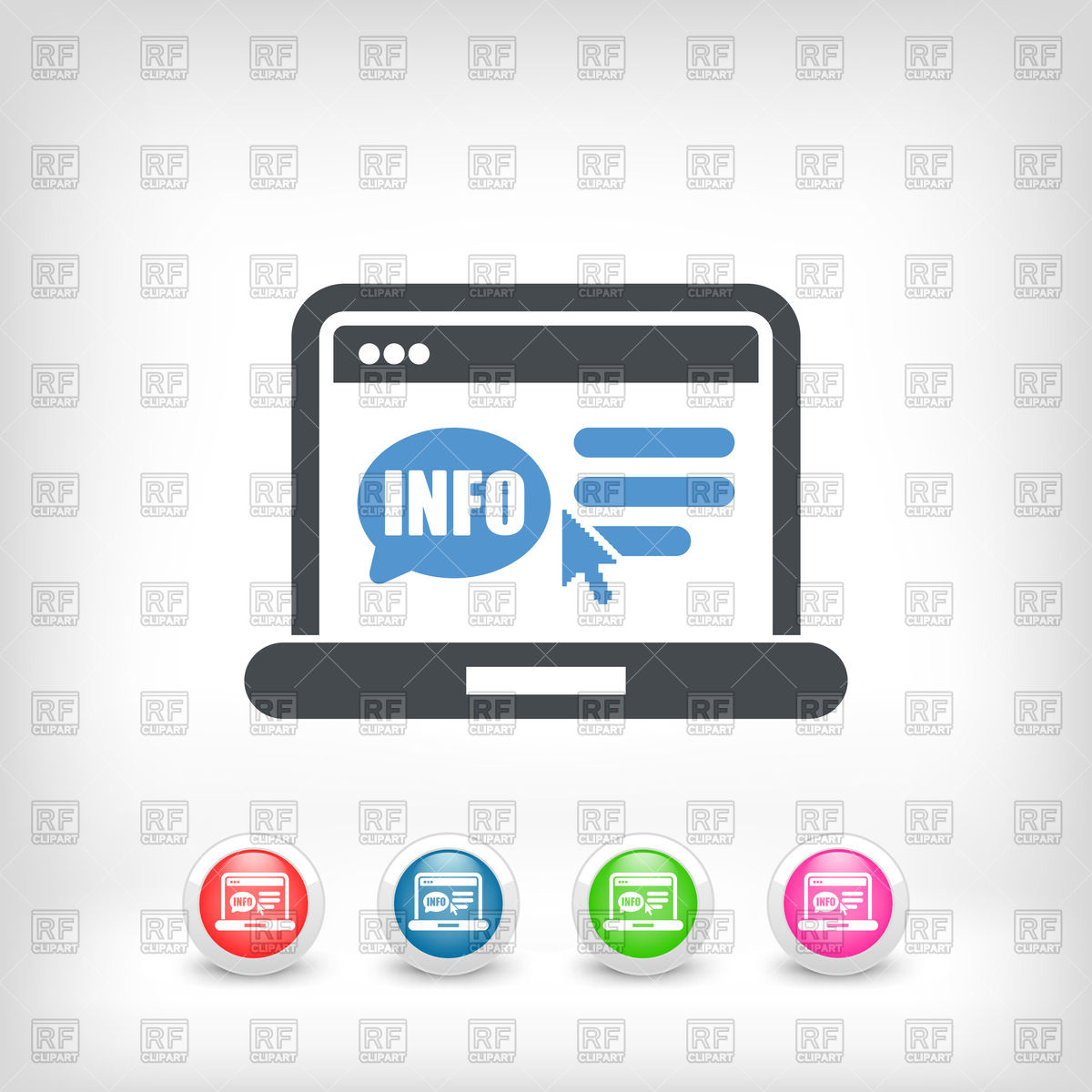 1200x1200 Information Website Icon