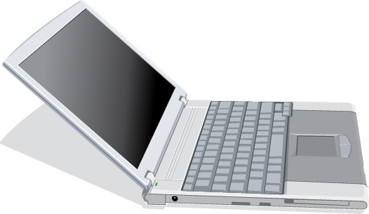 526x305 Vector Laptop Vector Free Vector In Adobe Illustrator