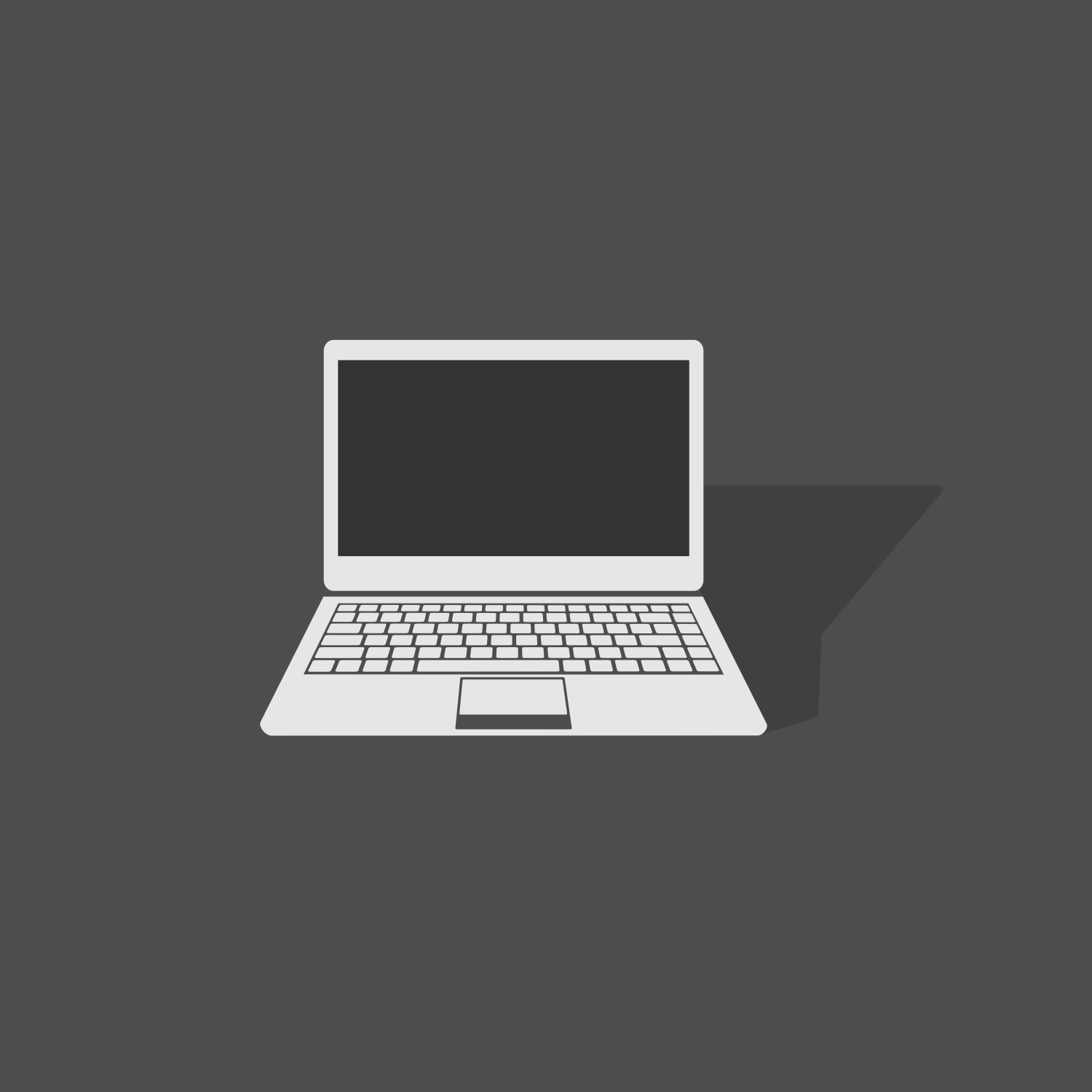 1500x1500 Vector For Free Use Laptop Vector Icon