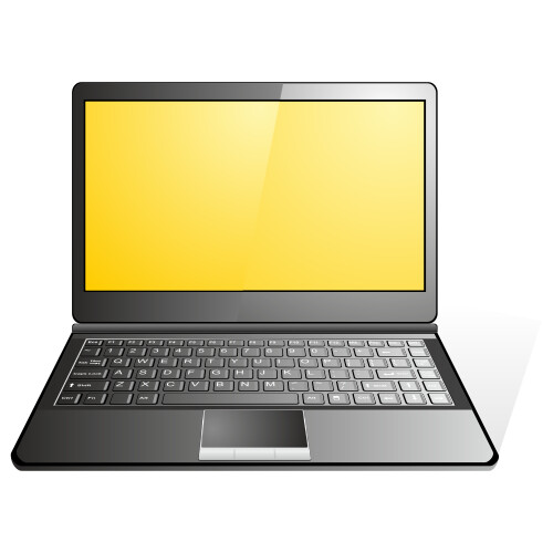 500x500 Laptop Icon Laptop Vector Icon