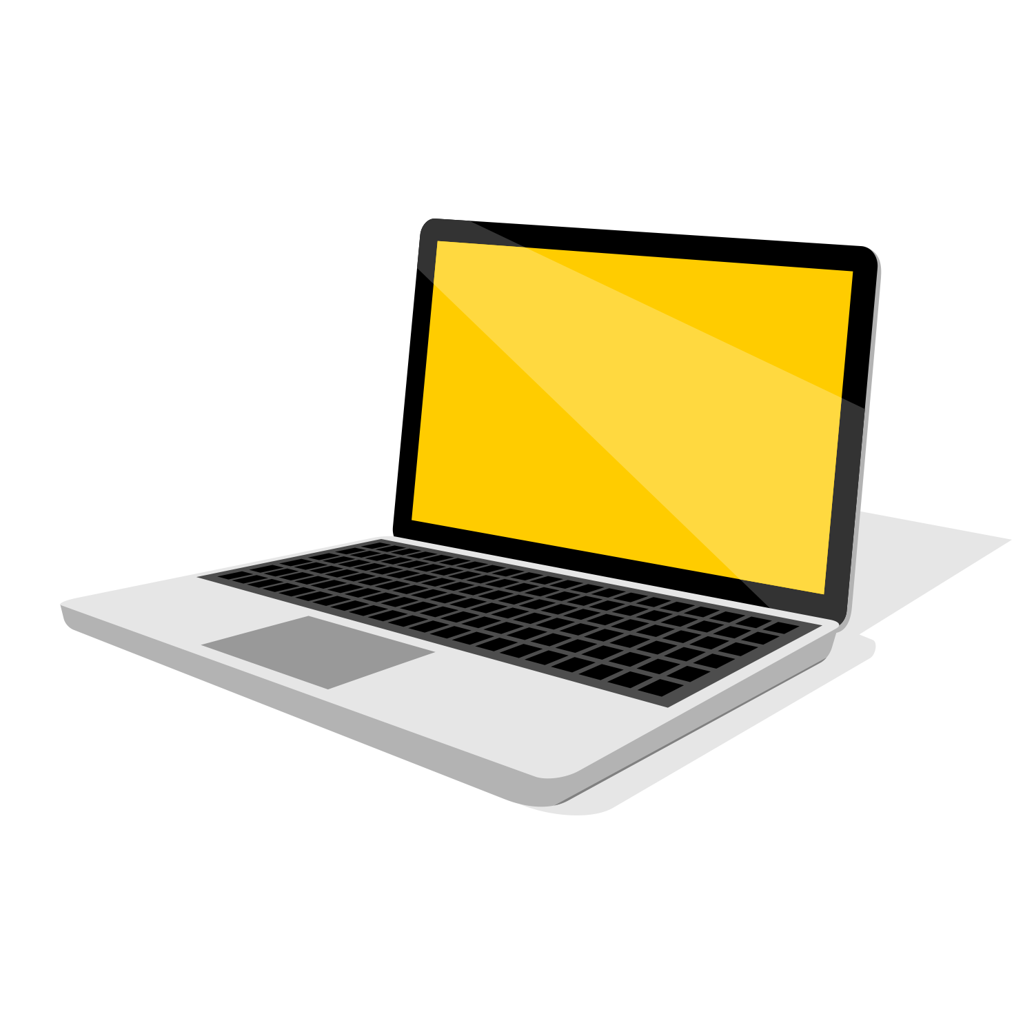 1500x1500 Laptop Vector Png, Png Collections