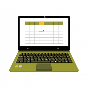 360x360 Laptop Vector Png, Vector, And Clipart With Transparent