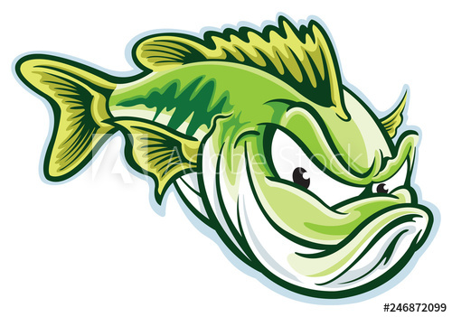 Download Largemouth Bass Vector at Vectorified.com | Collection of ...