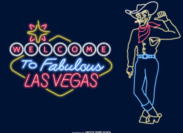 Las Vegas Neon Signs Free Vector Download Cannypic 632x458 Las Vegas Neon Signs Free Vector Download Cannypic