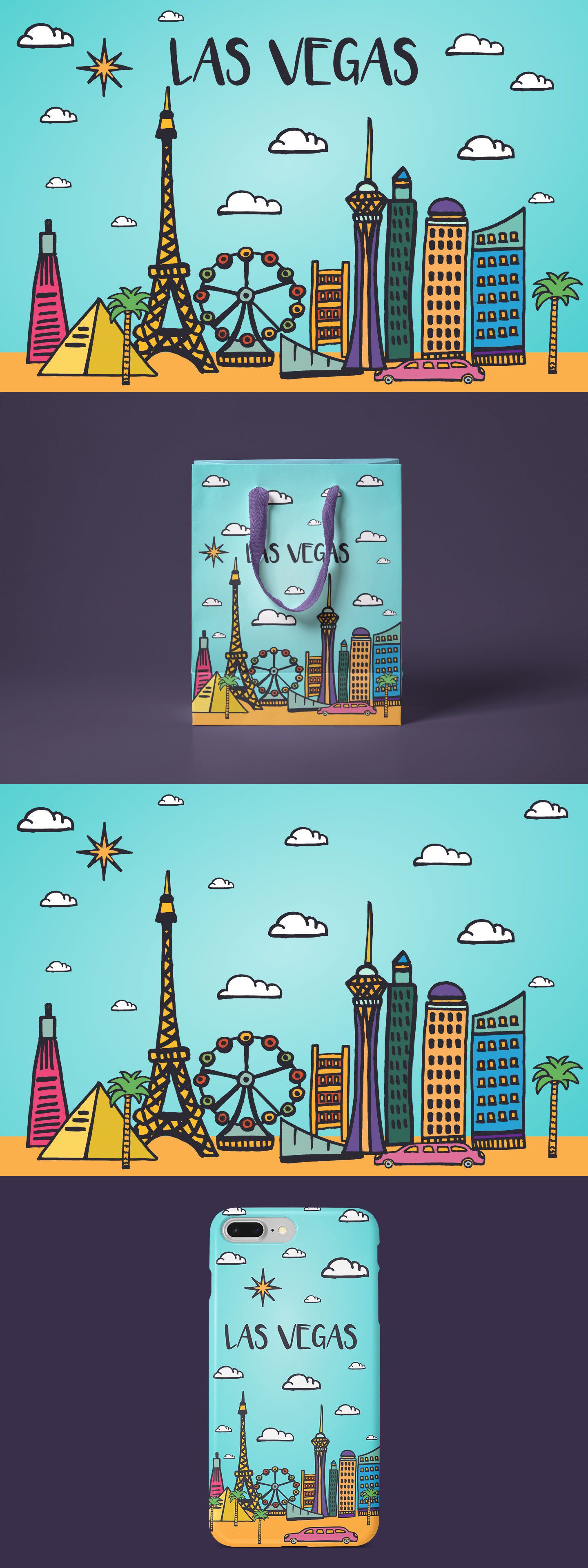Las Vegas Vector Free Illustration Is An Interesting Art 1440x3840 Las Vegas Vector Free Illustration Is An Interesting Art