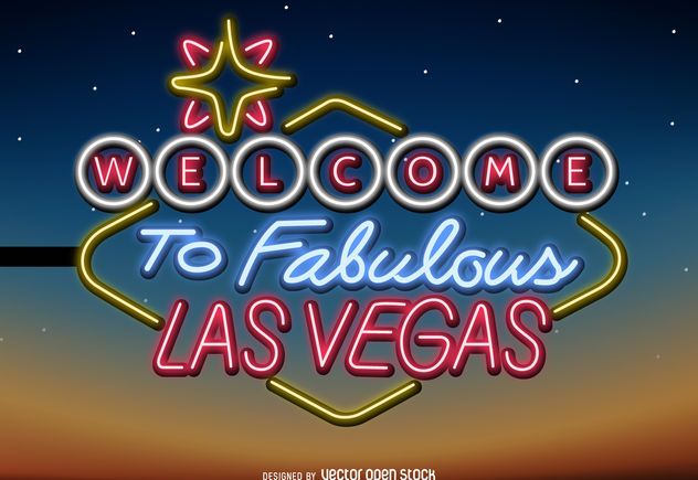 Las Vegas Neon Sign Free Vector Download Cannypic 632x435 Las Vegas Neon Sign Free Vector Download Cannypic