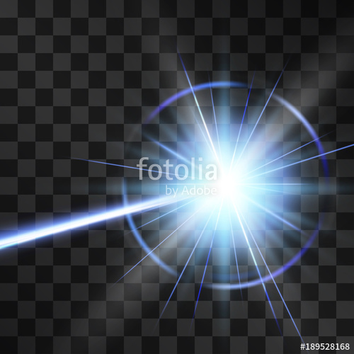 500x500 Laser Beam Light Effect, Burning Explosion Isolated On Transparent