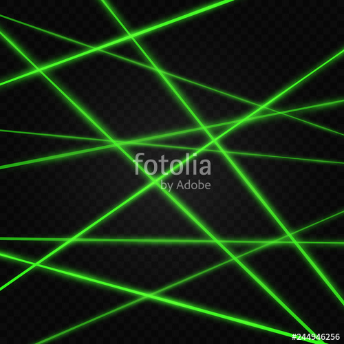 500x500 Set Of Abstract Colors Laser Beam Transparent Is Isolated