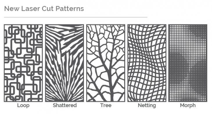 730x393 Designs Offers New Laser Cut Patterns Officeinsight
