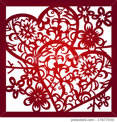 450x468 Laser Cut Vector Template