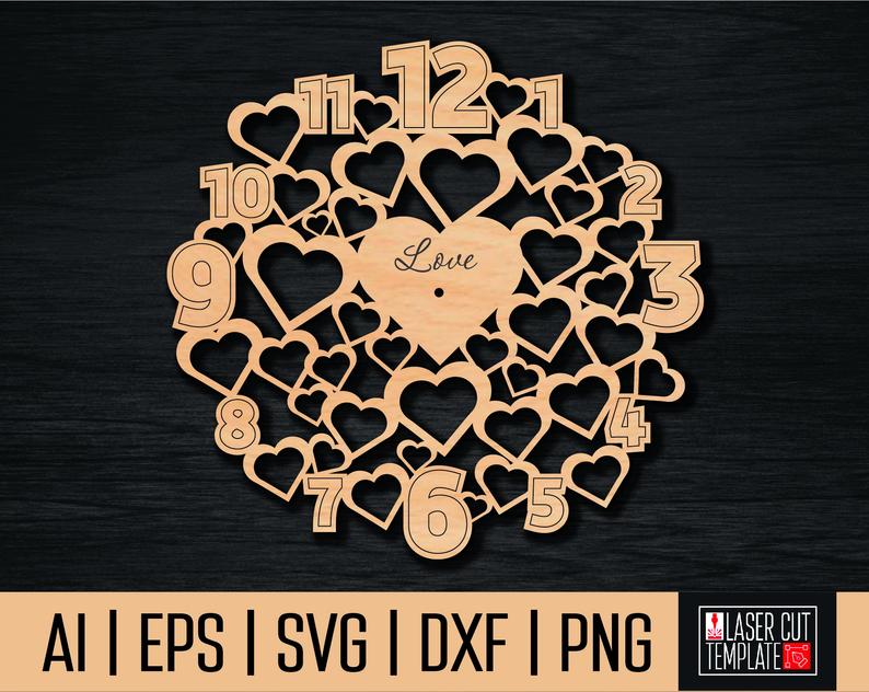 794x632 Cut Template Pattern Laser Cutting File For Laser Etsy