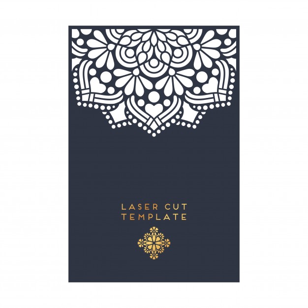 626x626 Decorative Laser Cut Template Vector Free Download