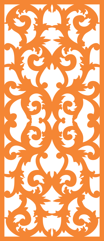 345x800 Laser Cut Design Pattern Free Vector Cdr Free Download Vector