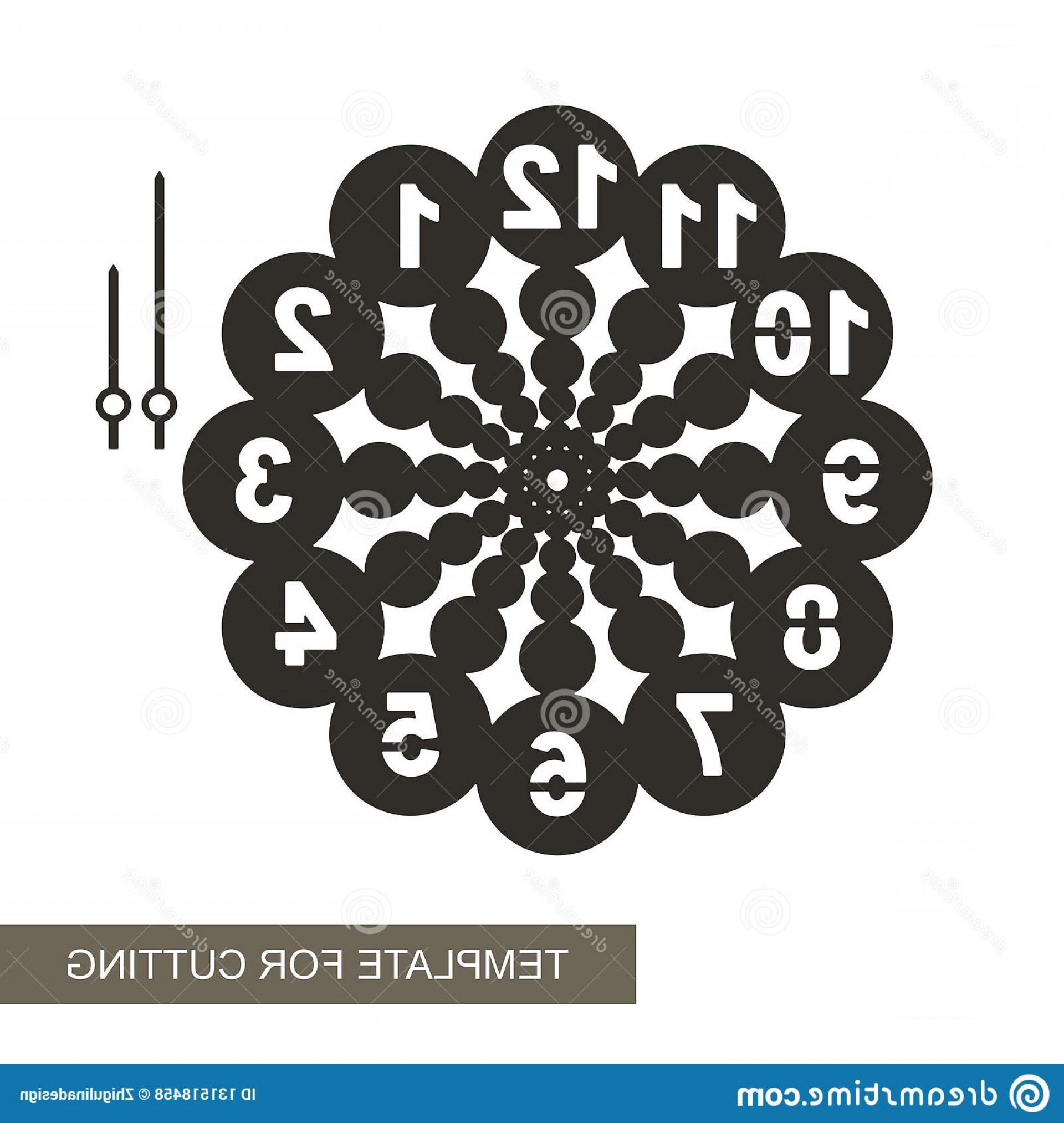 1920x2026 Dial Arrows Arabic Numerals Silhouette Clock White Background